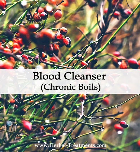 Herbal Medicine for Chronic Boils (Blood Cleansing)
