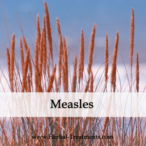 Herbal Medicine for Measles Recovery