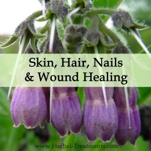 Herbal Treatments for Skin, Hair, Nails and Wound Healing